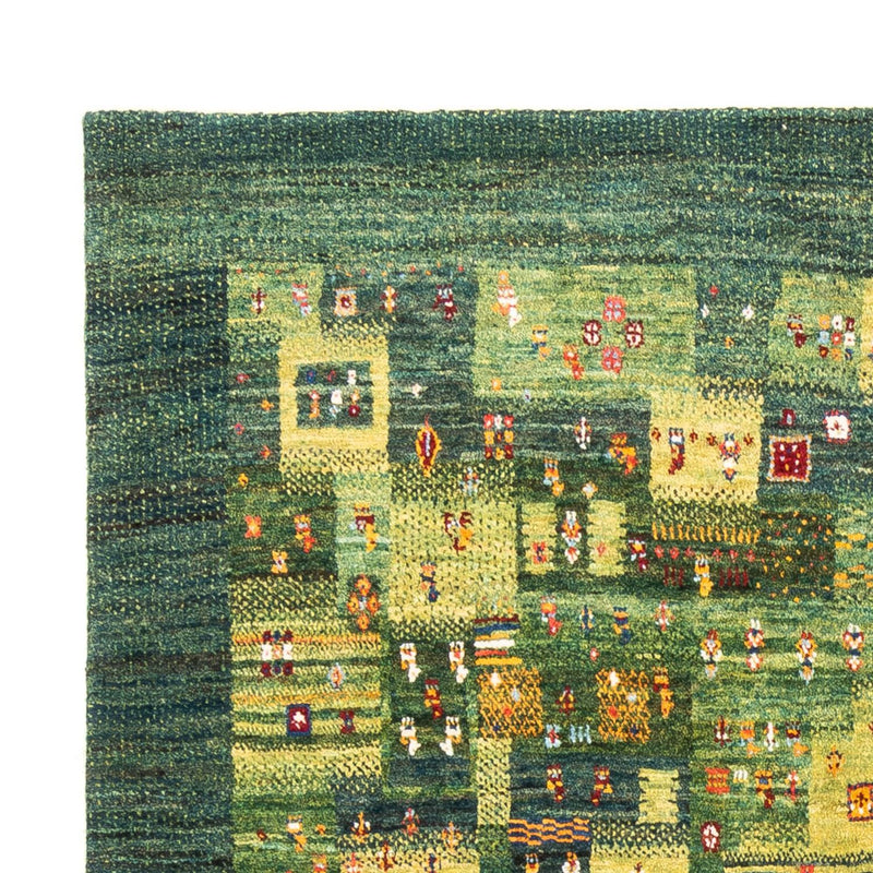 Loribaft Teppich Perser 167x251cm - Orientteppich - grün