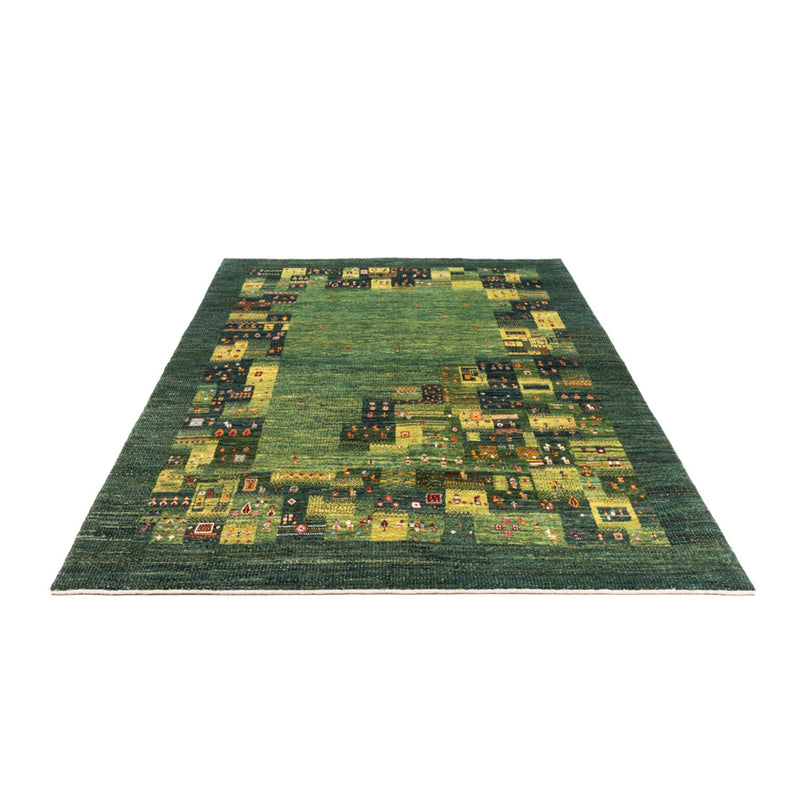 Loribaft Teppich Perser 167x251cm - Orientteppich - grün
