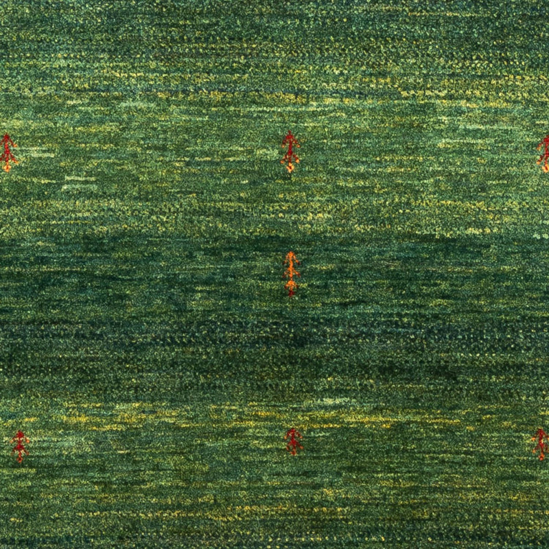 Loribaft Teppich Perser 126x192cm - Orientteppich - grün