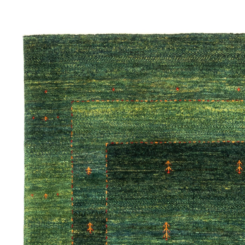 Loribaft Teppich Perser 126x192cm - Orientteppich - grün