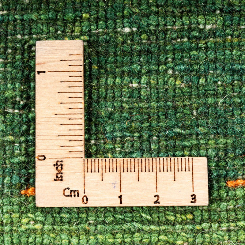Loribaft Teppich Perser 126x192cm - Orientteppich - grün