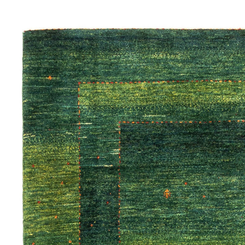 Gabbeh Teppich - Loribaft Perser - 127 x 187 cm - grün