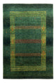 Loribaft Teppich Perser 132x190cm - Orientteppich - grün