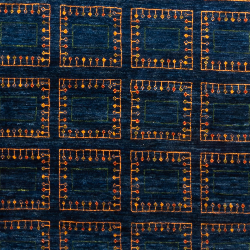 Gabbeh Teppich - Loribaft Perser - 180 x 253 cm - blau