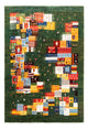 Loribaft Teppich Perser 176x244cm - Orientteppich - grün