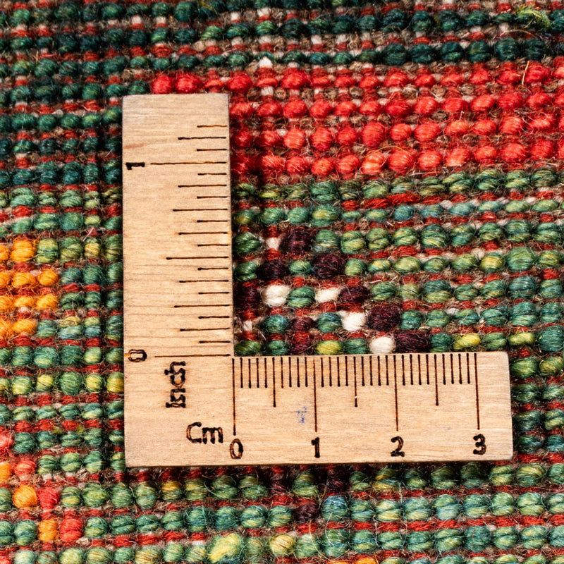 Loribaft Teppich Perser 176x244cm - Orientteppich - grün