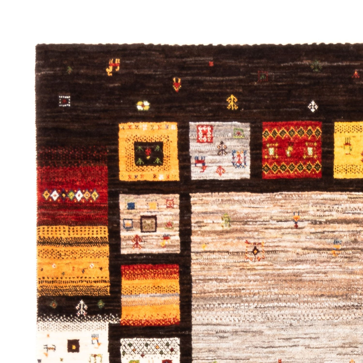 Loribaft Teppich Perser 177x237cm - Orientteppich - mehrfarbig