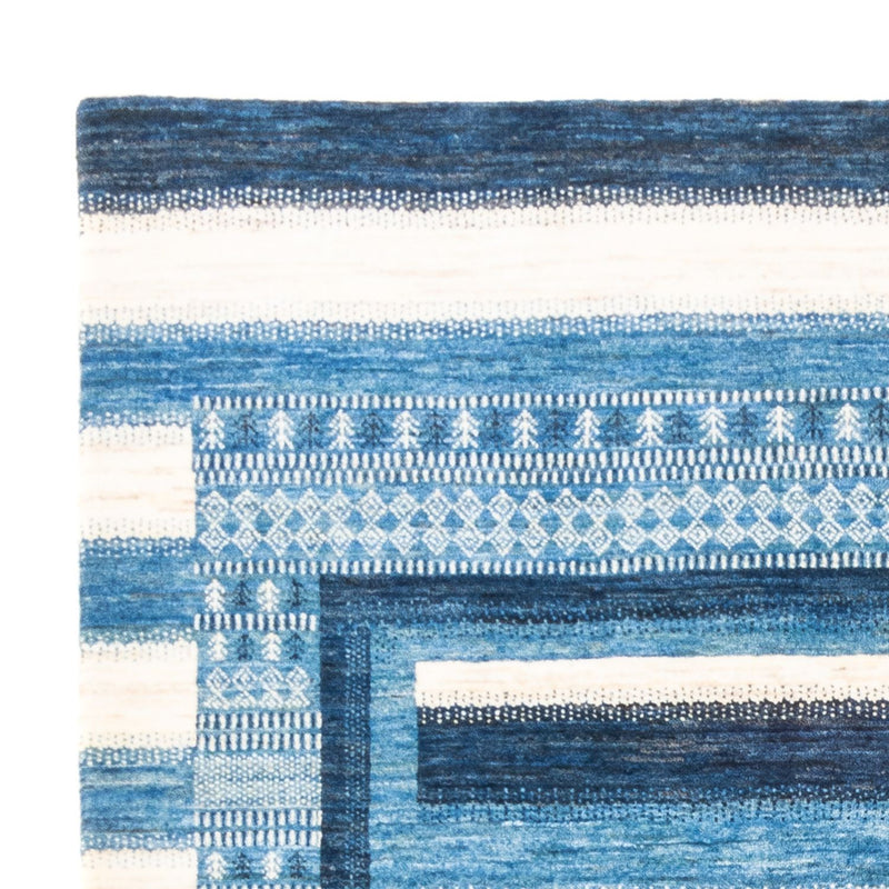 Loribaft Teppich Perser 172x222cm - Orientteppich - blau