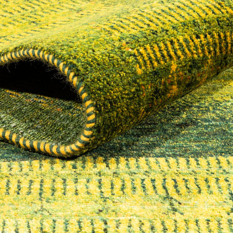 Loribaft Teppich Perser 216x298cm - Orientteppich - grün