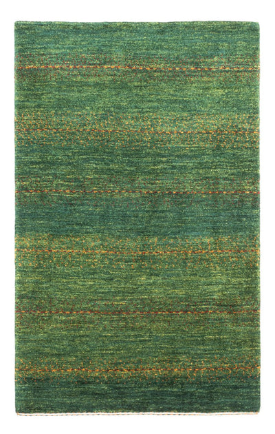 Loribaft Teppich Perser 80x122cm - Orientteppich - grün