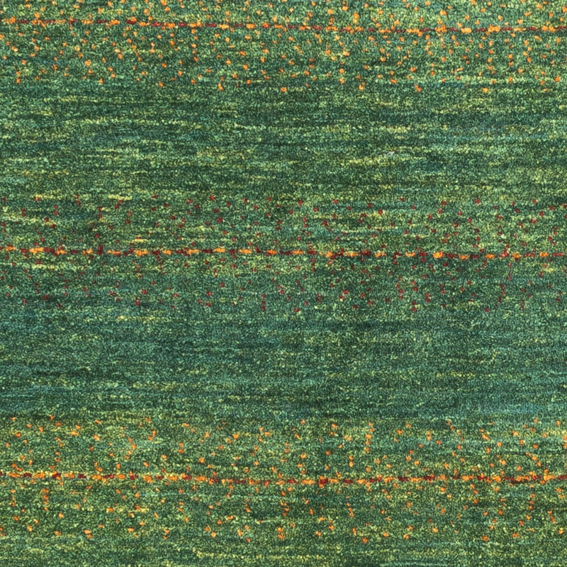 Loribaft Teppich Perser 80x122cm - Orientteppich - grün