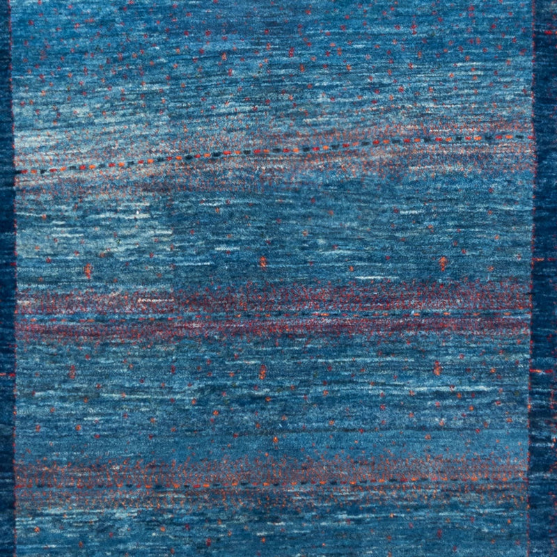 Gabbeh Teppich - Loribaft Perser - 170 x 240 cm - blau