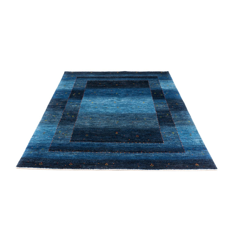 Gabbeh Teppich - Loribaft Perser - 146 x 210 cm - blau
