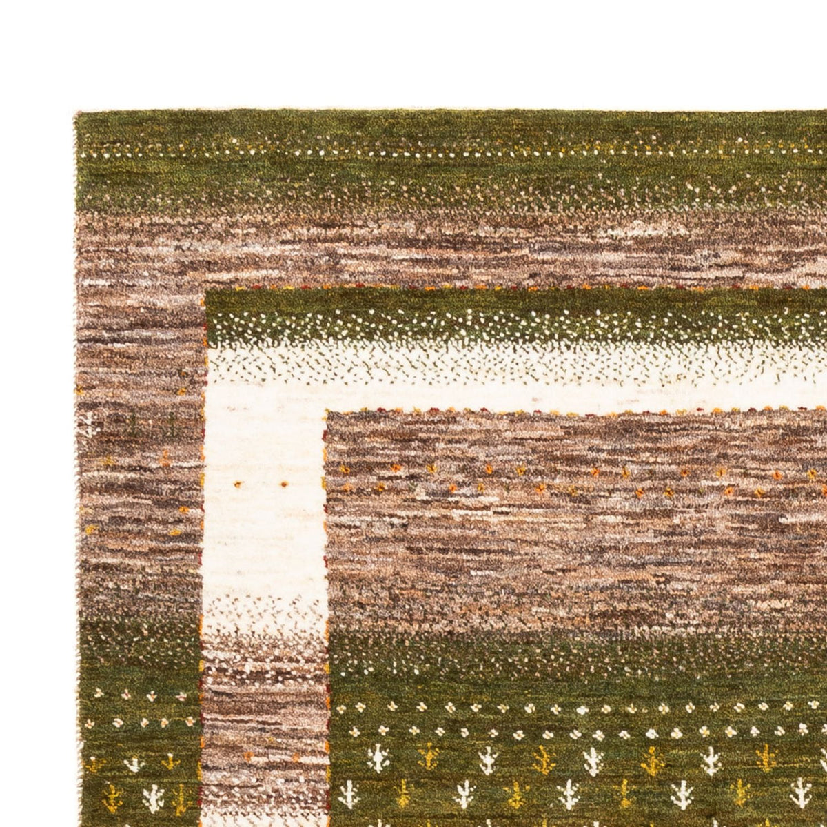 Loribaft Teppich Perser 147x203cm - Orientteppich - natur