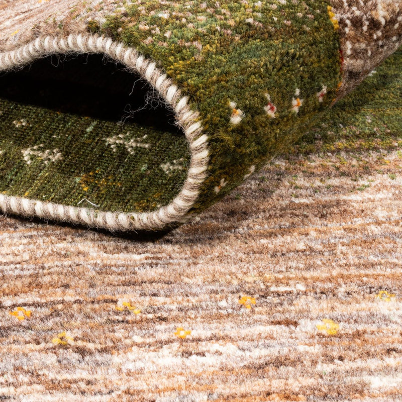 Loribaft Teppich Perser 147x203cm - Orientteppich - natur