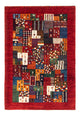 Loribaft Teppich Perser 84x122cm - Orientteppich - mehrfarbig