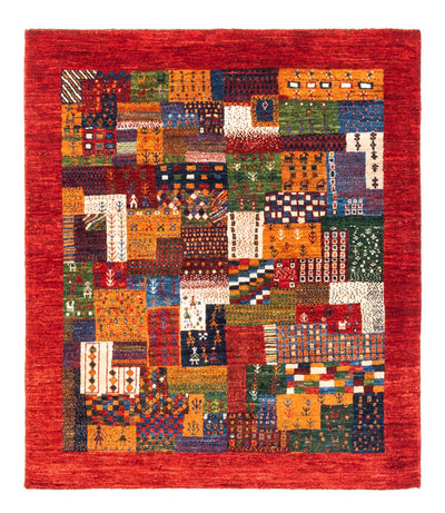 Loribaft Teppich Perser 110x123cm - Orientteppich - mehrfarbig