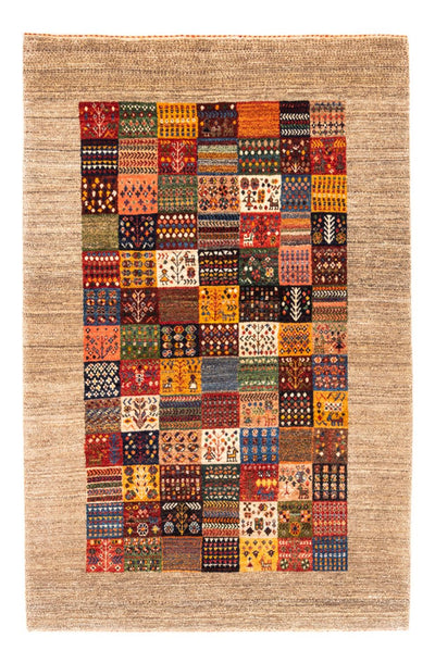 Loribaft Teppich Perser 104x151cm - Orientteppich - mehrfarbig