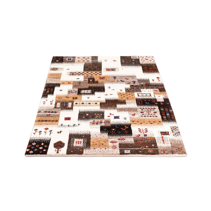 Loribaft Teppich Perser 85x147cm - Orientteppich - grau