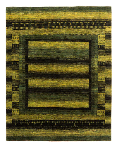 Loribaft Teppich Perser 154x199cm - Orientteppich - grün