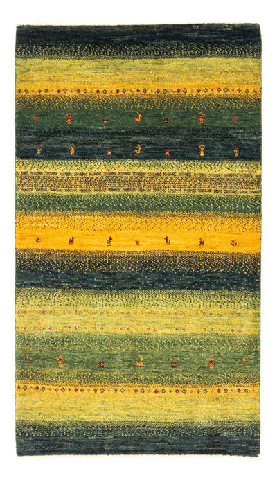 Loribaft Teppich Perser 82x133cm - Orientteppich - grün
