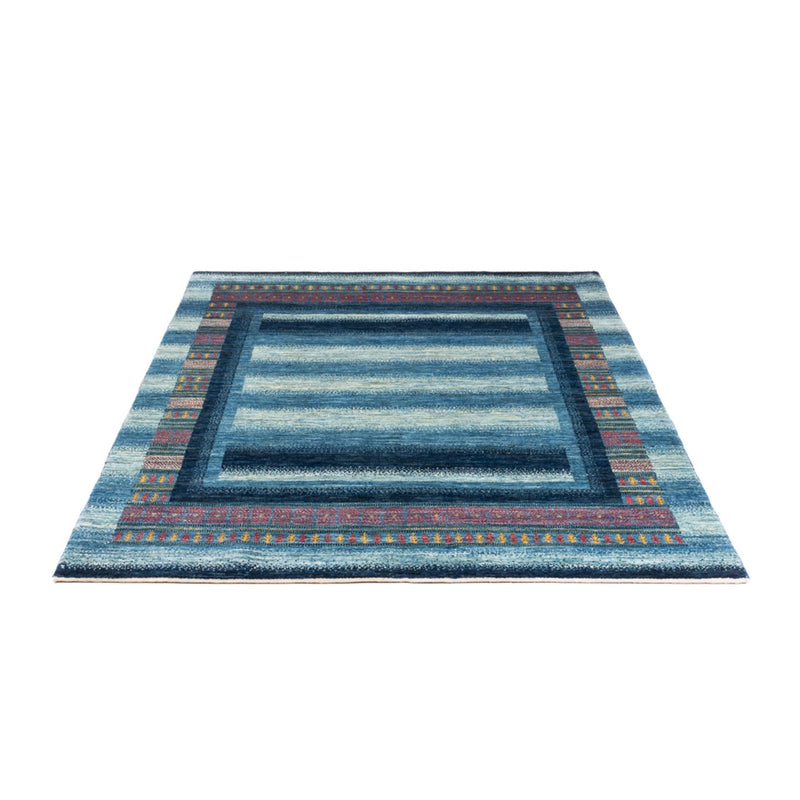 Loribaft Teppich Perser 152x198cm - Orientteppich - blau