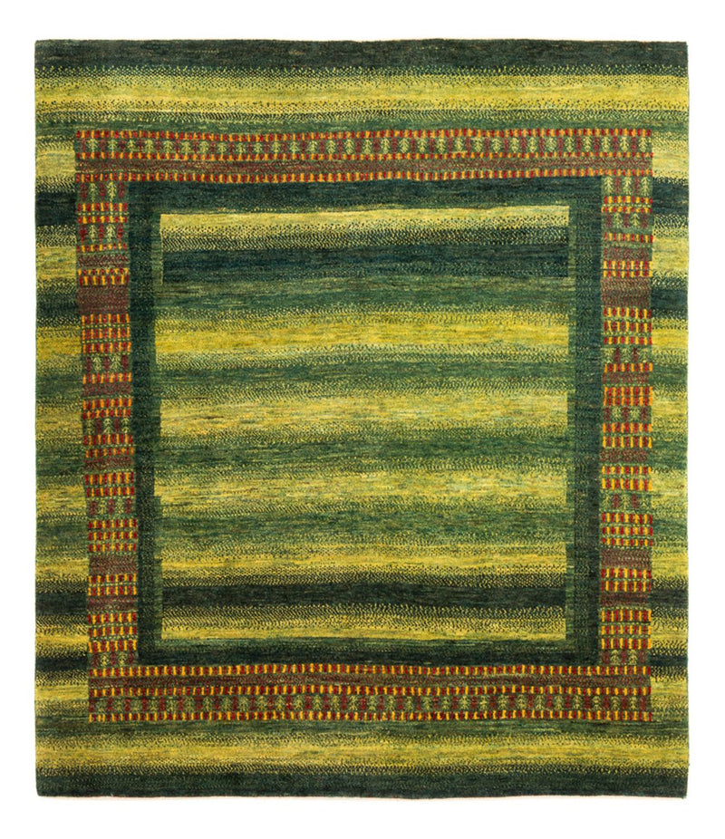 Loribaft Teppich Perser 165x192cm - Orientteppich - grün