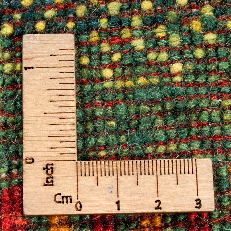 Loribaft Teppich Perser 165x192cm - Orientteppich - grün