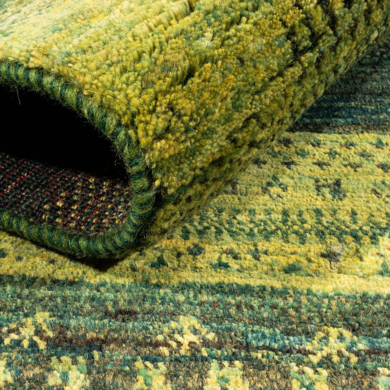 Loribaft Teppich Perser 165x196cm - Orientteppich - grün
