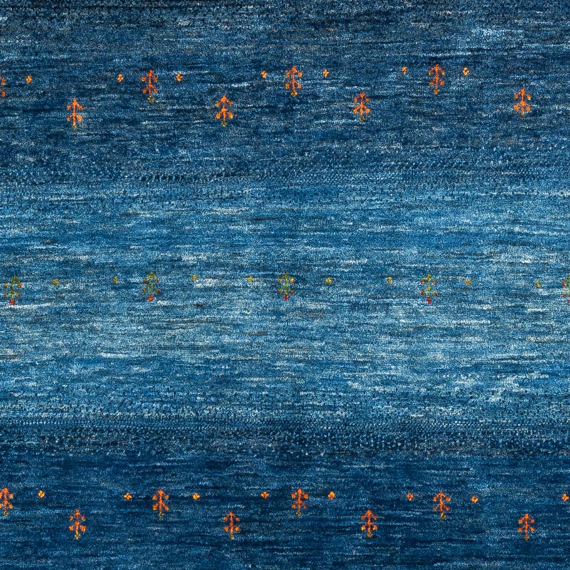 Loribaft Teppich Perser 160x209cm - Orientteppich - blau