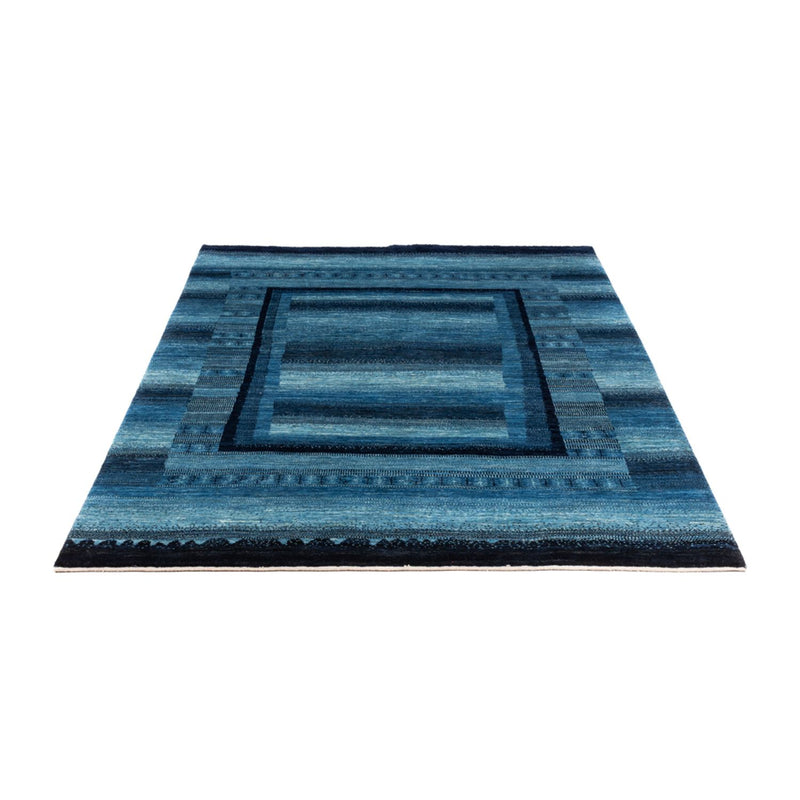 Gabbeh Teppich - Loribaft Perser - Royal - 150 x 210 cm - blau