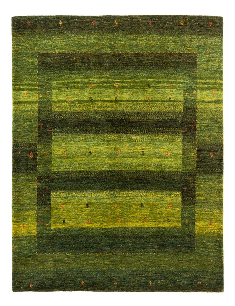 Loribaft Teppich Perser 159x200cm - Orientteppich - grün