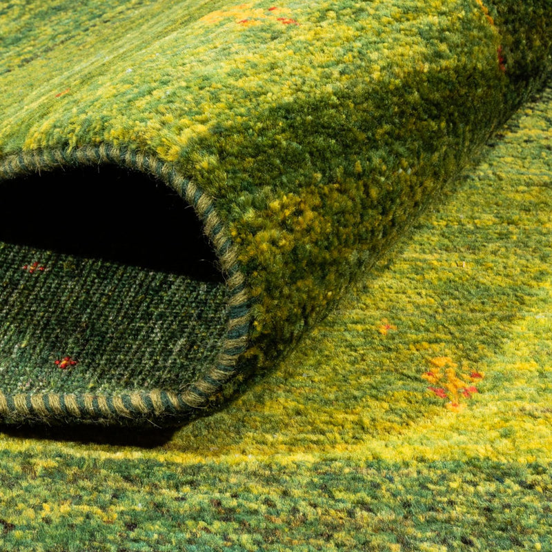 Loribaft Teppich Perser 159x200cm - Orientteppich - grün