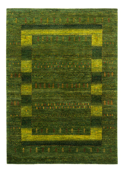 Loribaft Teppich Perser 150x205cm - Orientteppich - grün