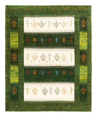 Loribaft Teppich Perser 155x197cm - Orientteppich - grün
