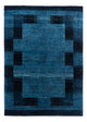 Loribaft Teppich Perser 152x209cm - Orientteppich - blau