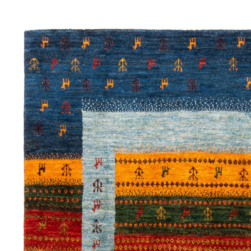 Loribaft Teppich Perser 147x190cm - Orientteppich - blau