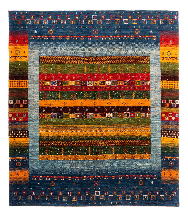 Gabbeh Teppich - Loribaft Perser - Royal - 165 x 194 cm - mehrfarbig