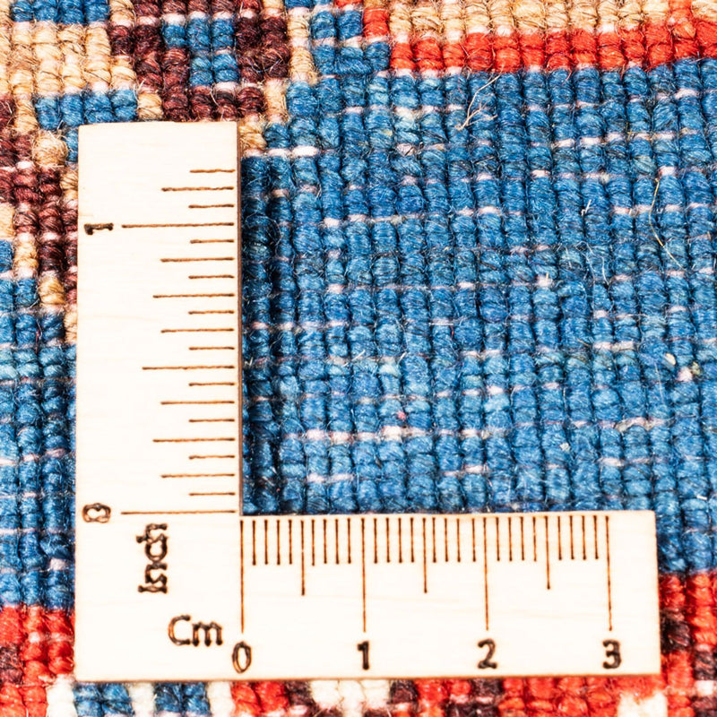 Gabbeh Persisch Teppich 102x157cm - Perserteppich Wollteppich - gold