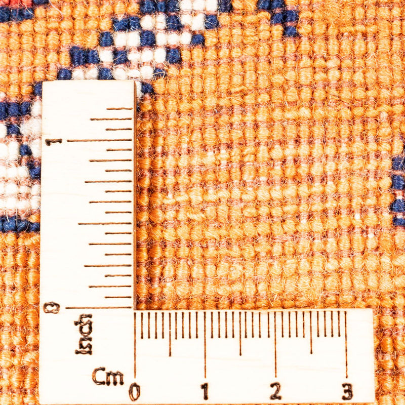 Gabbeh Persisch Teppich 105x148cm - Perserteppich Wollteppich - gold