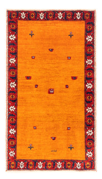 Gabbeh Persisch Teppich 104x165cm - Perserteppich Wollteppich - gold – product image