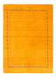 Gabbeh Persisch Teppich 147x191cm - Perserteppich Wollteppich - gold