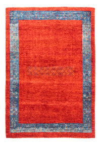 Gabbeh Persisch Teppich 101x145cm - Perserteppich Wollteppich - rot – product image