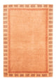 Gabbeh Persisch Teppich 100x144cm - Perserteppich Wollteppich - lachs
