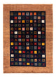 Gabbeh Persisch Teppich 150x200cm - Perserteppich Wollteppich - dunkelblau