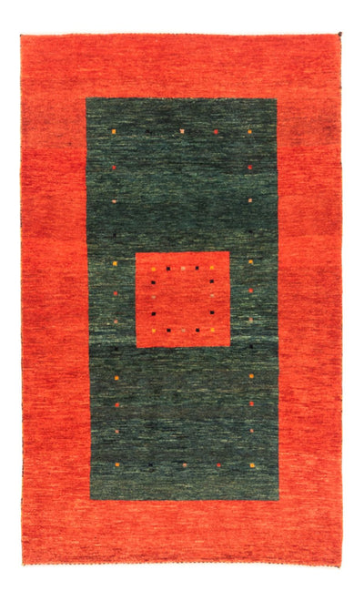 Gabbeh Persisch Teppich 103x165cm - Perserteppich Wollteppich - grün