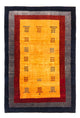 Gabbeh Persisch Teppich 106x157cm - Perserteppich Wollteppich - gold