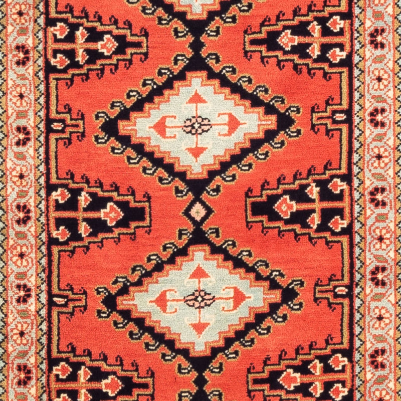 Kelim Fars Teppich 75x310cm - rot