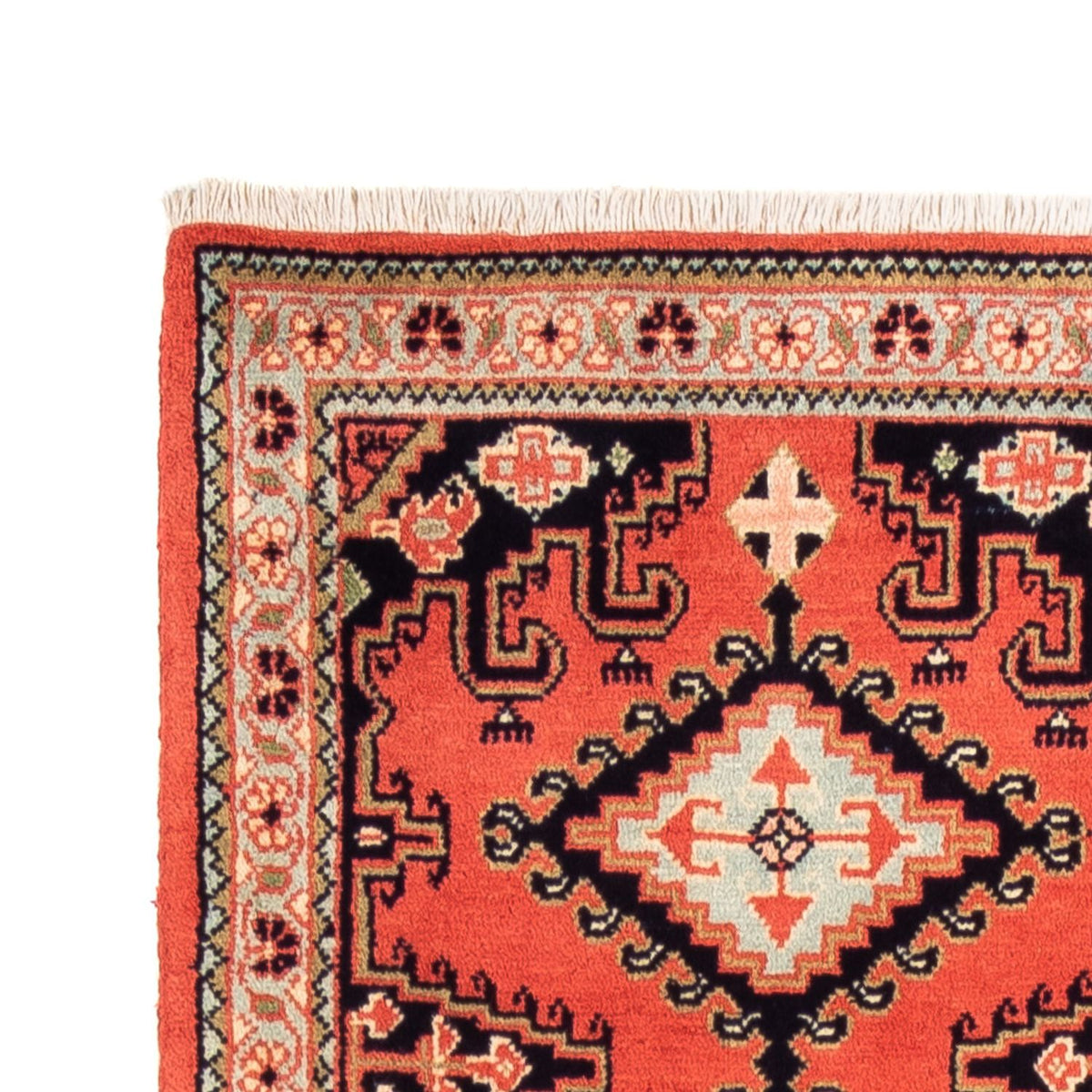 Kelim Fars Teppich 75x310cm - rot