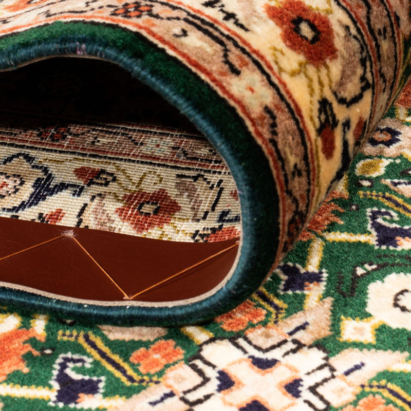 Yazd Teppich 75x304cm - Perserteppich - grün